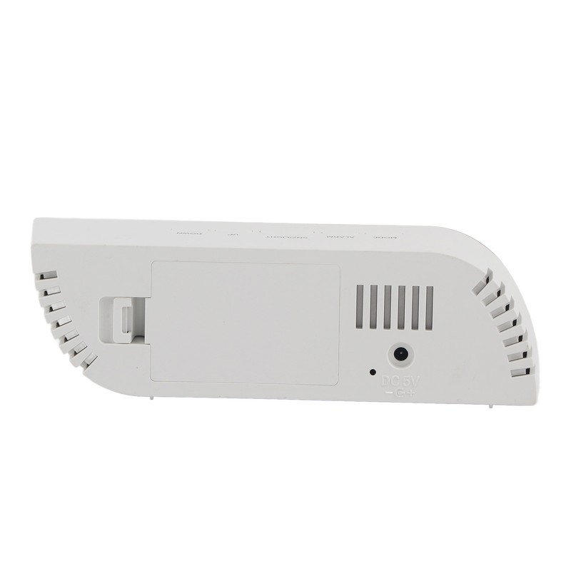 LED Digital Clock 12/24 Hour Conversion Adjustable Brightness Bedside Alarm