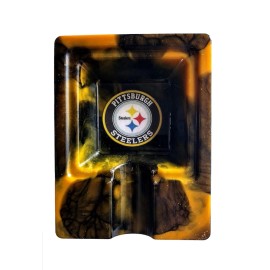 Pittsburgh Steelers Cigar Ashtray/ Sports Gifts/ House Gifts/ Gifts For Him/