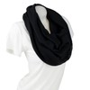 Gloop 01122-01123-P Women's Elegant Plain Loop Scarf, Tube Scarf, Plain