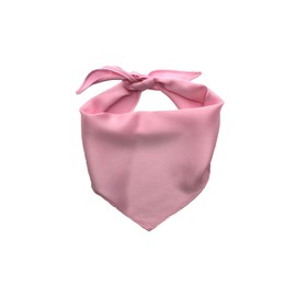 EechicSpace 1 Pack Pink Dog Bandana Sublimation Blank Polyester Dog Scarf for Small Dogs