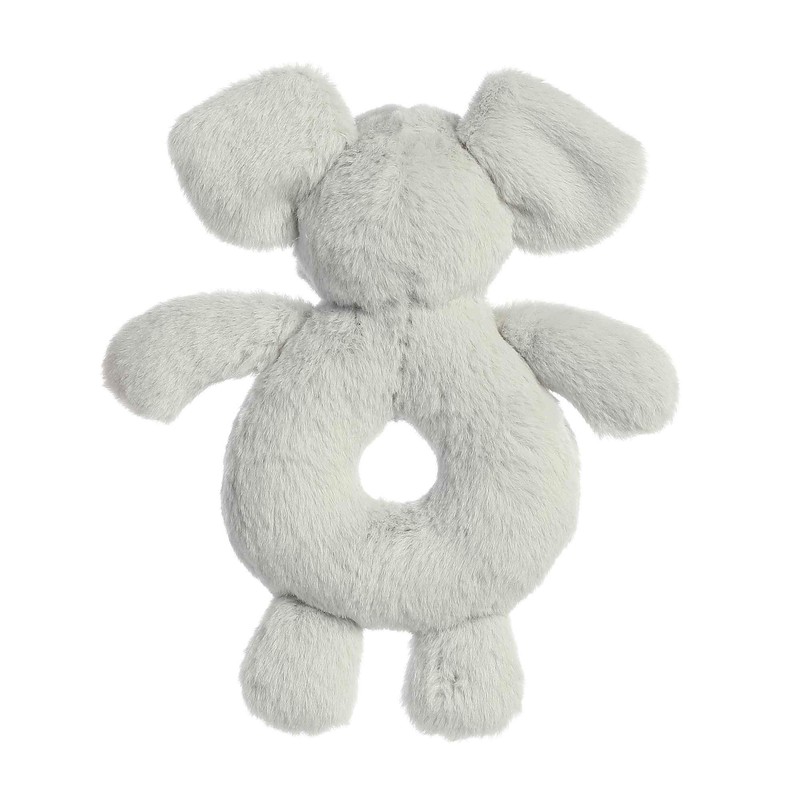 Ebba - Fur-Ebba - 6" Trunx Elephant Ring Rattle