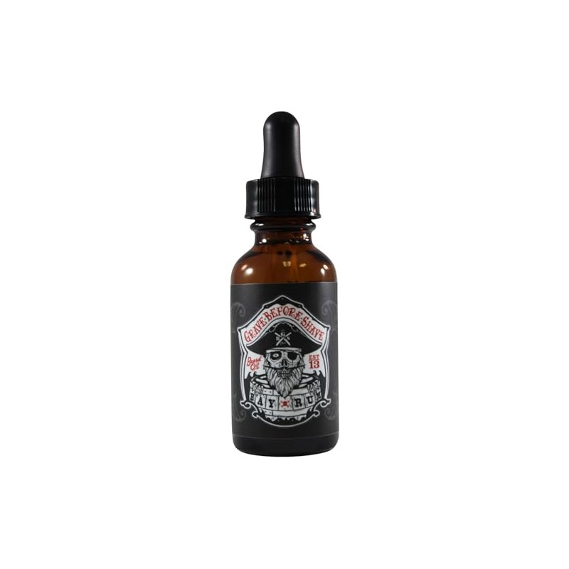 Grave Before Shave Bay Rum Beard Oil 1 Ounce Bottle