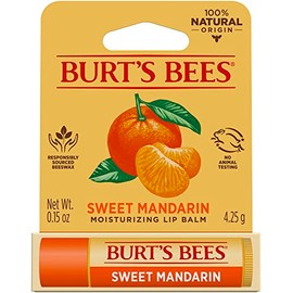 Burts Bees Sweet Mandarin Bálsamo labial hidratante unisex 0.15 oz