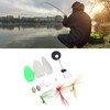 Fly Hook Throwing Set Simulation Fishing Lures Bait Kit with