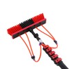 FTUREPAC 23.62FT Water Fed Pole Kit Solar Panel Cleaning Brush,