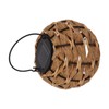 Outdoor Solar Lantern LED Waterproof Hollowed Rattan Ball Solar Hanging
