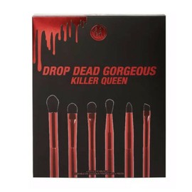 BH Drop Dead Gorgeous Killer Queen Brush Set Bag Cosmetics Makeup Red Black Vamp