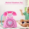 Bilingual Musical Telephone Baby Children Educational Development Pretend Play Toy