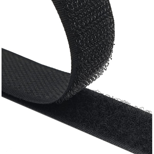 Velcro Tape for Sewing, Sew-On Set, Velcro Tape + Hook