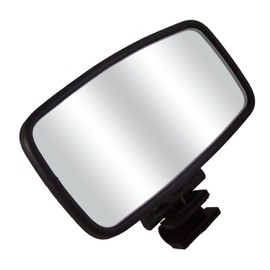 "CIPA 01874 COMP Marine 7"" x 14"" Mirror with Round Bracket", black