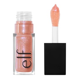 e.l.f. Glow Reviver Lip Oil Glimmer Candy Coded - Milky Pink + Multicolor Pearl