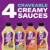 Taco Bell Creamy Chipotle Sauce, 12 fl oz Bottle, Pack