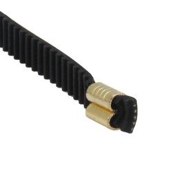 Befenybay Correa de goma de sincronización abierta de 5 metros de ancho, 6 mm con 6 hebillas de cobre para impresora 3D (cinturón + hebilla de cobre)