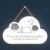 Global Designs FILL LIFE WITH ADVENTURE SENTIMENTAL GIFT IDEA WOODEN