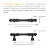 Asidrama 6 Pack 3 Inch(76mm) Oil Rubbed Bronze Kitchen Cabinet