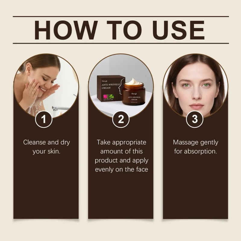 Crema De Retinol Hidratante Profunda Contra Las Arrugas Todo Tipo