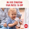 NUK Active Cup Toddler's Drinking Bottle, 12+ Months, Stainless Steel,