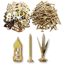 Expansion Screw Sleeve -Hammer Driver Anchor with Screw Nail-in Drywall Plaster Fixing Expansion Anchor Bolt (180)