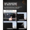 CDEFG Matte Tempered Glass for 2025 Nissan Kicks Screen Protector,