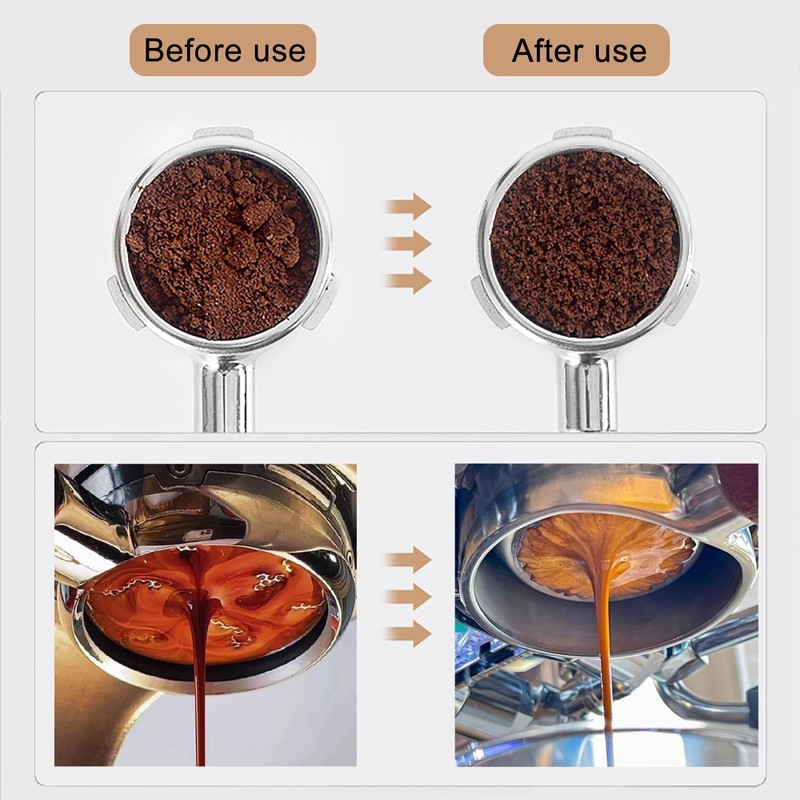 EUZUXU Espresso Coffee Stirrer 6 Needles, Espresso Distribution Tool Coffee