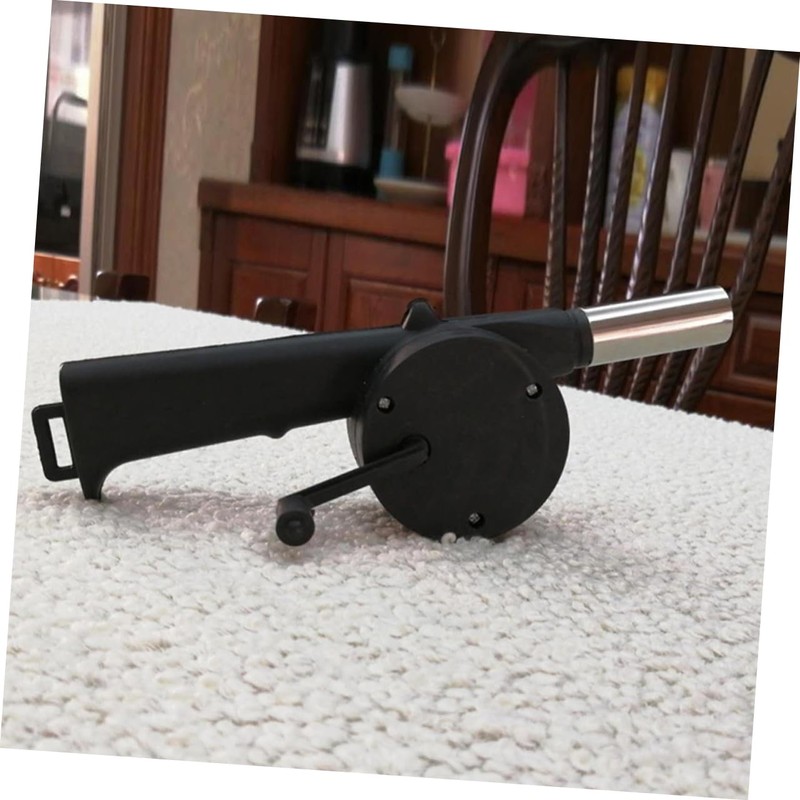 Outanaya Outdoor Hand Crank Blower Fan for Barbecue Compact Practical
