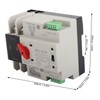 Automatic Transfer Switch Dual Power 2P Flame Retardant Power Transfer