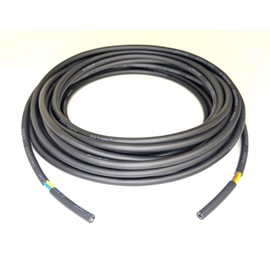 Flexible Rubber Power Cable, 3 Core, 1.0mm², H05RN-F 3G1.0, Indoor & Outdoor Use - Various Lengths (10m)