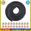 Tnisesm 1/4 Inch ID Fuel Line Hose 10Ft + 20