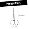Stainless Steel Eyebrow Scissors 6-Piece Set Comb Precision Cutting Tool