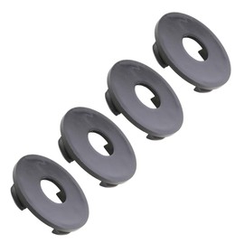 LST 4 x Wheel Centre Caps Hub Covers Black Diameter 55 mm Hub Cover