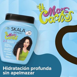 Crema para Peinar Rizos Skala 1kg – Crema Rizos Hidratante | Activador de Rizos Antifrizz y Definición Duradera