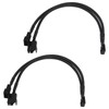 AITRIP PWM Fan Splitter Cable 1 to 2 Converter, Black