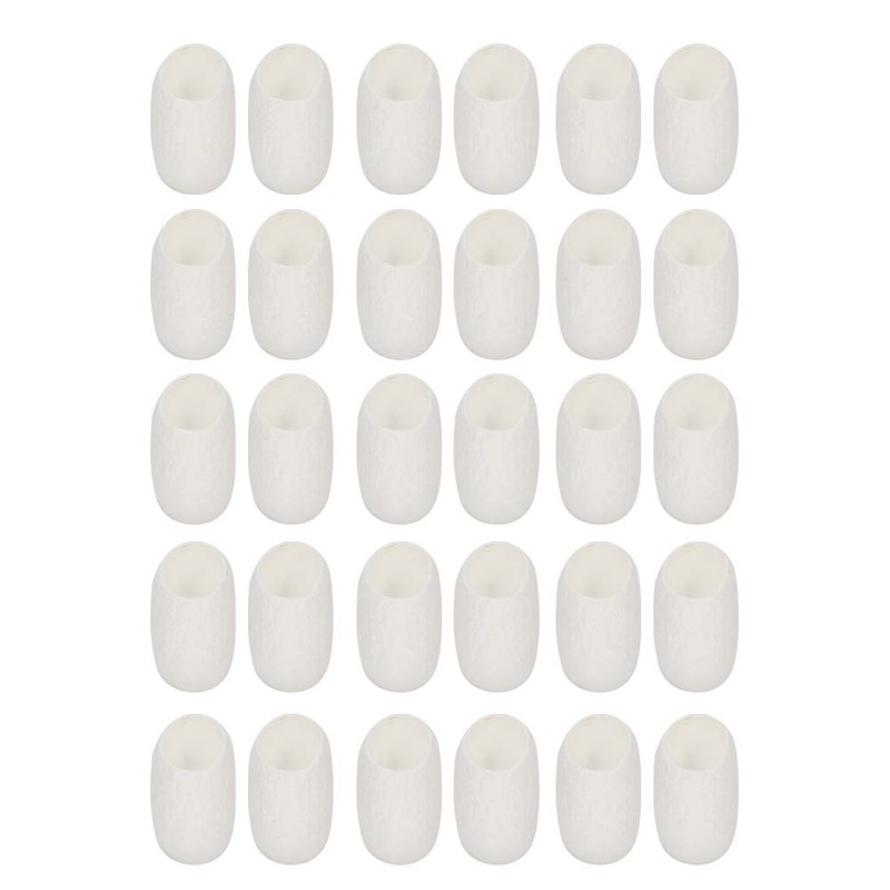 30pcs Face Cleaning Natural Silks Cocoons Blackhead Removal Exfoliating Silkworm