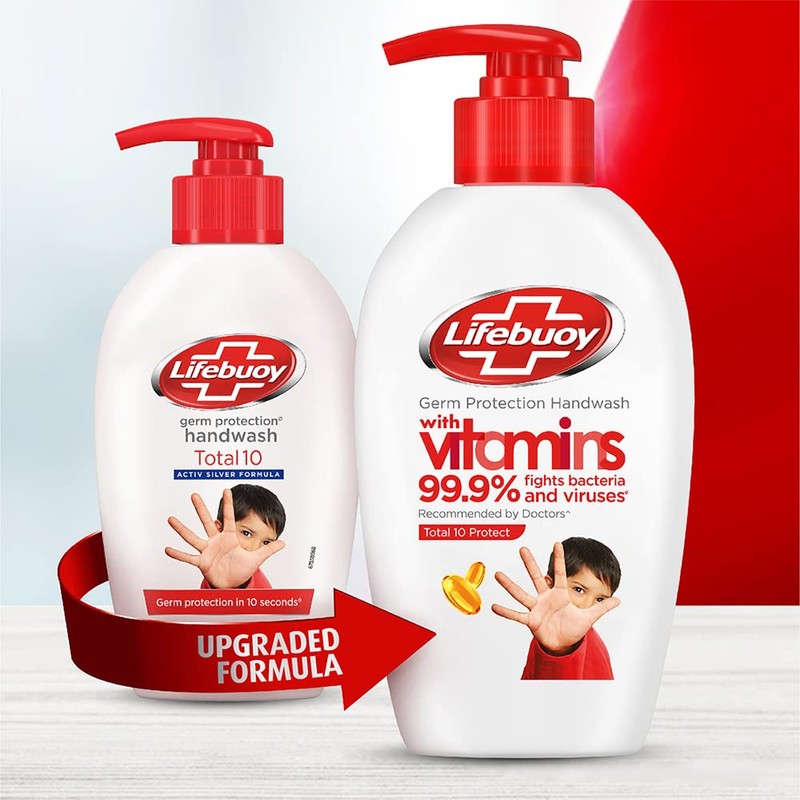 Lifebouy Lifebuoy Germ Protection Handwash,