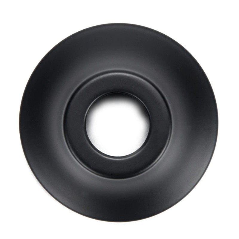 WELWIK 1/2" Stainless Steel IPS Bell Flange Matte Black 13/16