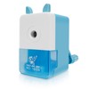 Axinost Hand Operated Pencil Sharpener (Blue)
