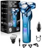 Electric Razor for Men,Men’s Electric Shavers Rotary LED Display Waterproof