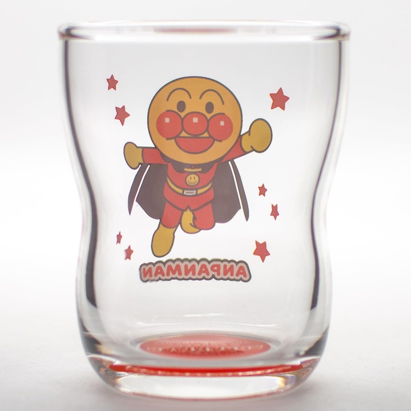 Otsuka Glass 24-768-6 Let’s Go! Anpanman Good Child Glass, Easy