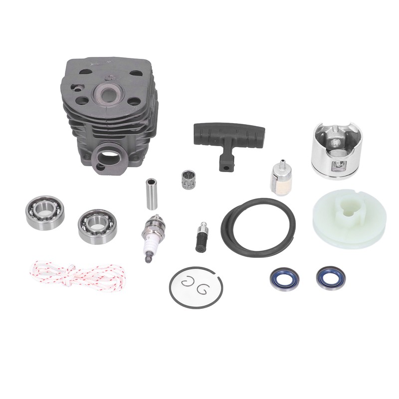 46mm Aluminum Cylinder Piston Spark Plug Bearing Gasket Set Fit