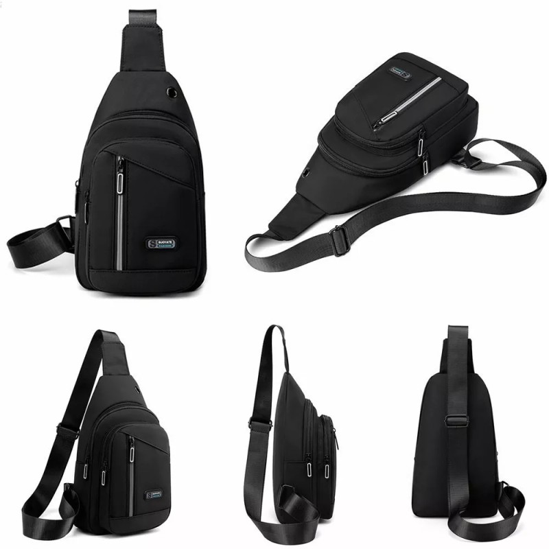 Deykay Pechera Mochila Impermeable Multifunción Cruzada Hombro