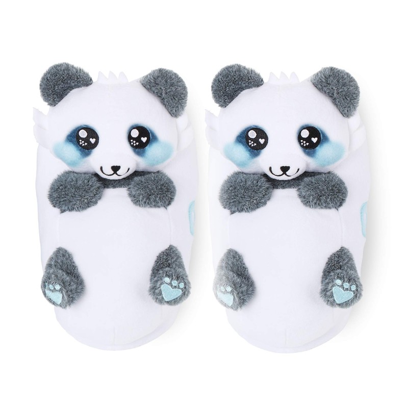 Corimori Cute Plush Slippers (10+ Designs) Panda ‘Mei’ Slippers, Sizes