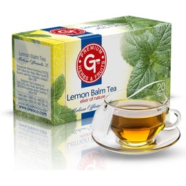 80 Tea Bags Lemon Balm Melissa Tea 4 Boxes x 20 Tea Bags