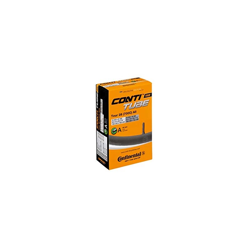 28 Zoll Continental Tour 28 All Fahrradschlauch 32/47-609/642 AV 40mm