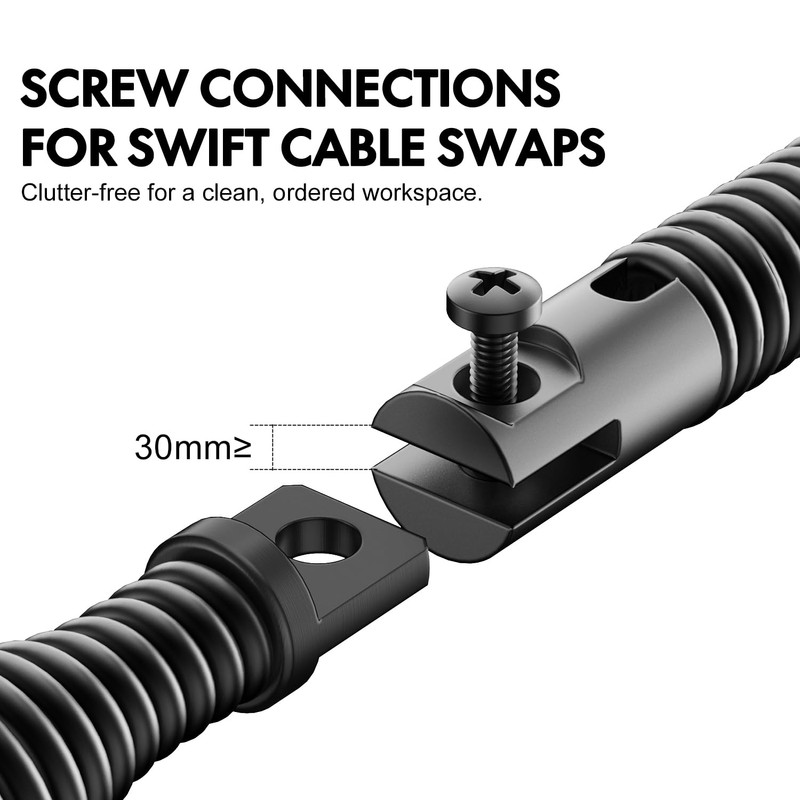 POPULO 100FT Drain Cleaner Replacement Cable – 1/2 Inch Heavy-Duty