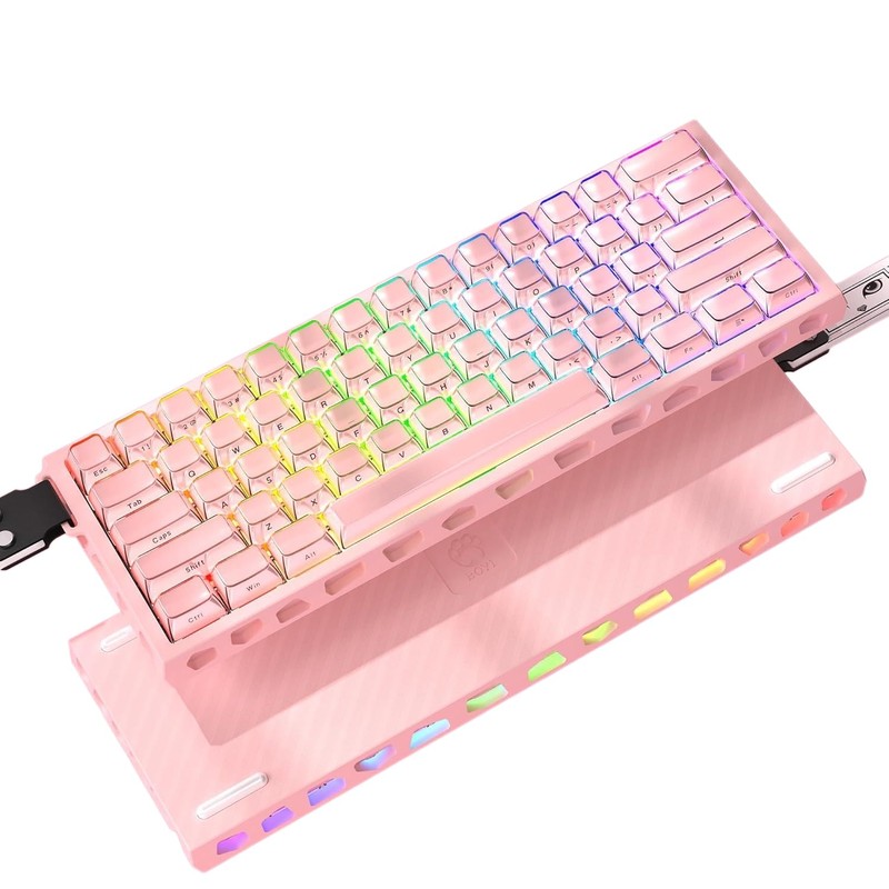 BOYI H60Pro Magnetic Switch Gaming Keyboard,60% Hollow Aluminum Hall Effect