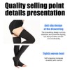 20-30 mmHg Thigh High Compression Socks for Women and Men,Toeless