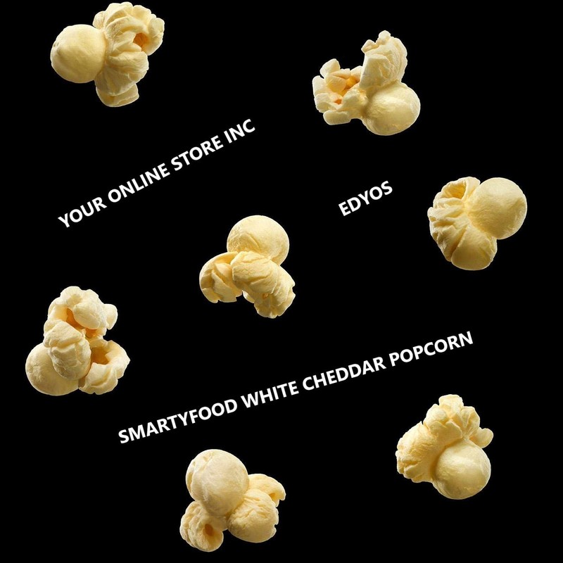 EDYOS Smartfood White Cheddar Popcorn, 5/8 oz Bags, Pack of