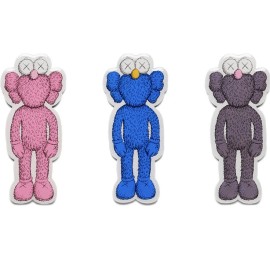 Kaws X NGV Magnet Set BFF Pink Blue Black Set Of 3 Sold Out Rare
