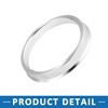 A ABSOPRO 60.1 to 56.1mm Wheel Hub Centric Rings Silver