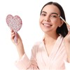 Frinnovan, 1 Pack Rhinestone Heart Mirror Handheld Pink Bling Hand